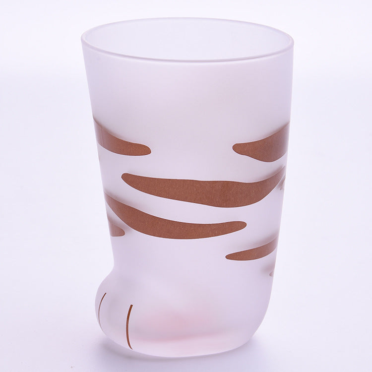 Creative Cute Cat Paws Glass Tiger Paws Mug Office Coffee Mug Tumbler Personality Breakfast Milk Porcelain Cup Gift Thecoolix