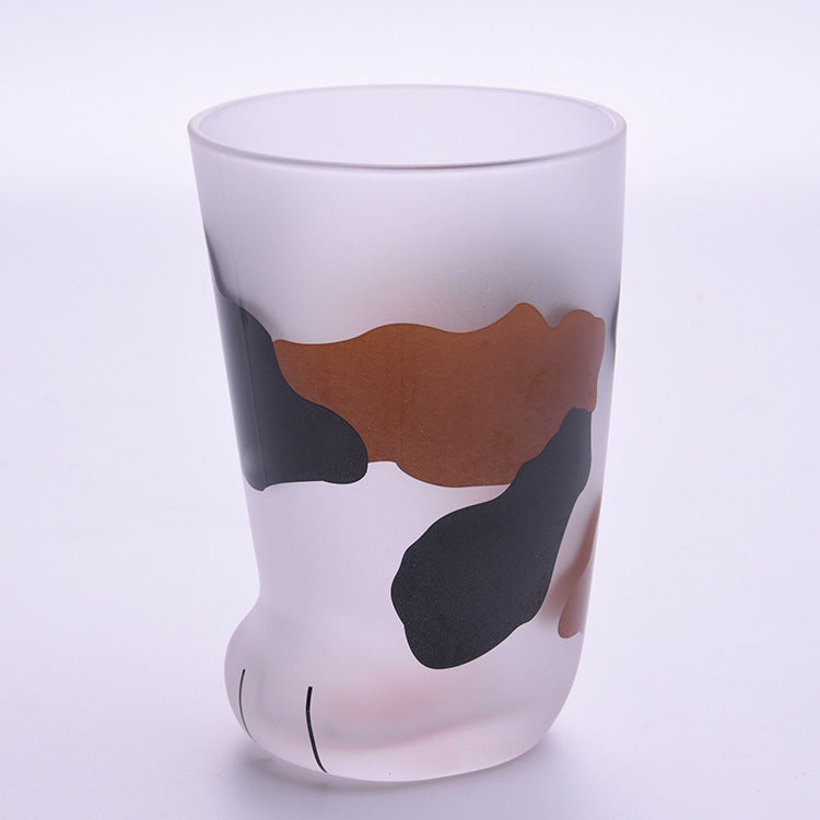 Creative Cute Cat Paws Glass Tiger Paws Mug Office Coffee Mug Tumbler Personality Breakfast Milk Porcelain Cup Gift Thecoolix
