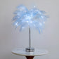 Remote Feather Lamp Night Light Decoration Thecoolix