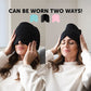 Ice Compress Headache Eye Mask Hat Relief For Migraines, Stress, And Tension Thecoolix