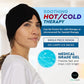 Ice Compress Headache Eye Mask Hat Relief For Migraines, Stress, And Tension Thecoolix